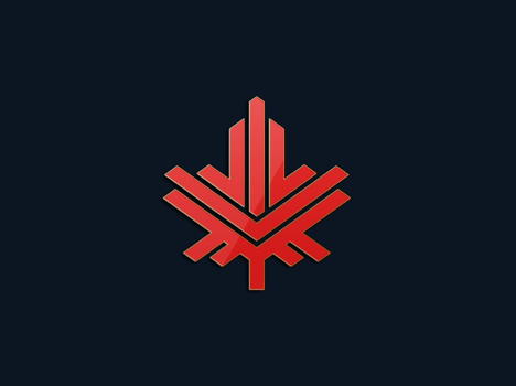 Logo hình dạng hình học đơn giản