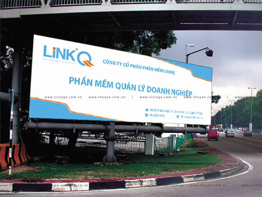Thiết kế logo, CIP - Công ty Cổ phần phần mềm LinkQ 