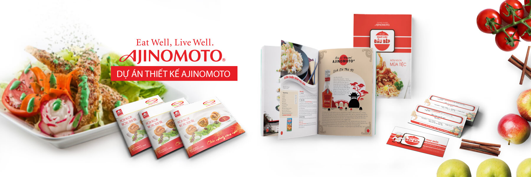 Thiết kế tài liệu marketing công ty Ajinomoto Việt Nam
