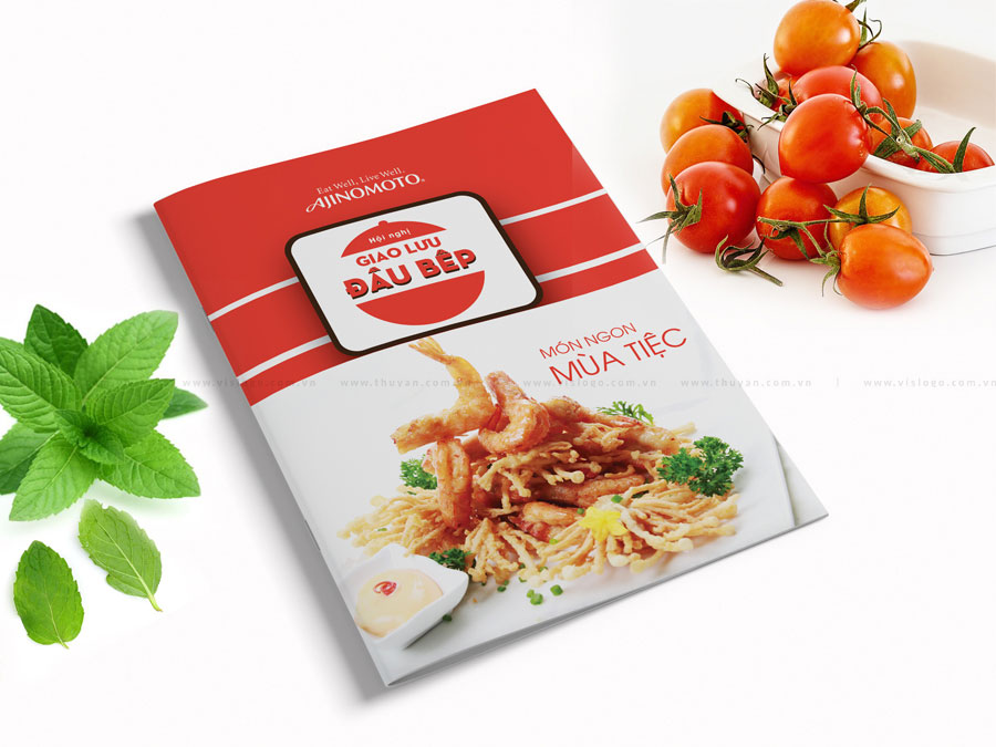 Thiết kế booklet Món ngon mùa tiệc _ Ajinomoto Việt Nam
