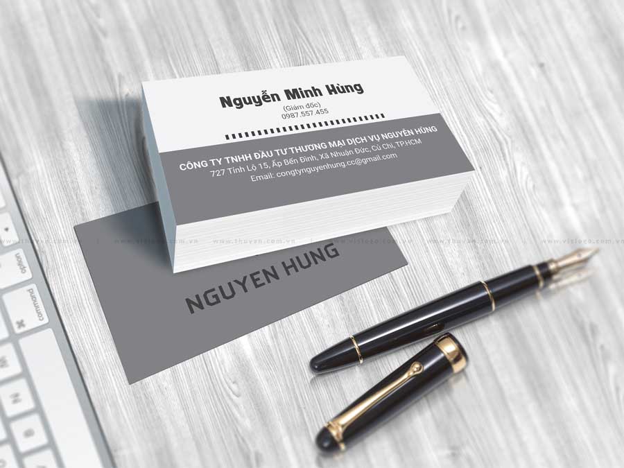 Thiết kế logo, CIP - Công ty NGUYỄN HÙNG