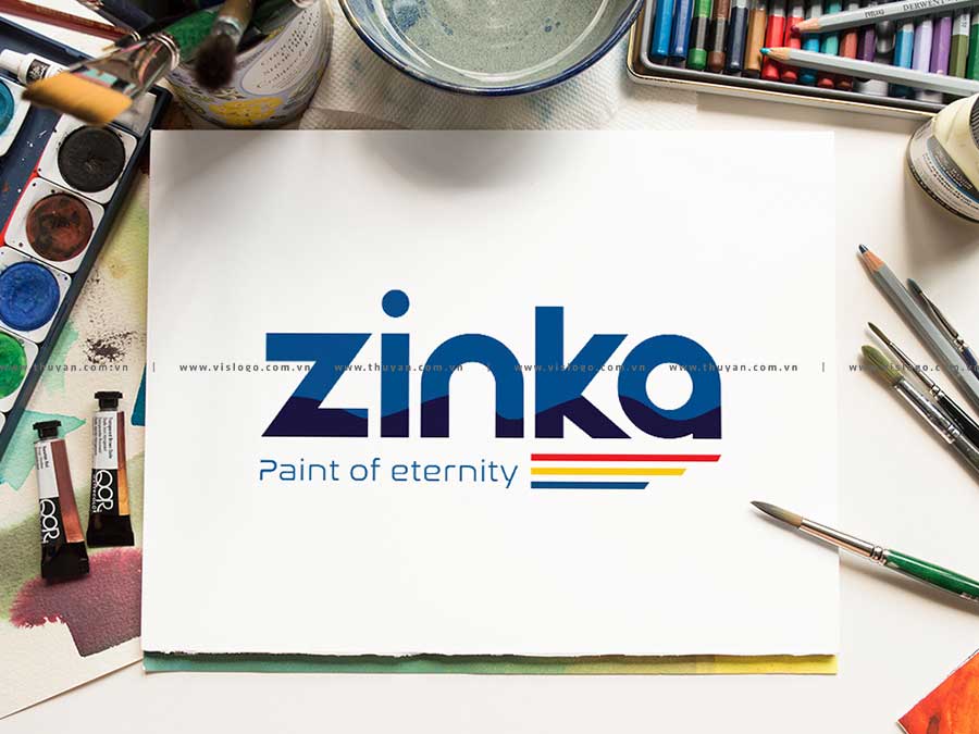 Thiết kế logo, bao bì, catalog _ Thương hiệu SƠN ZINKA