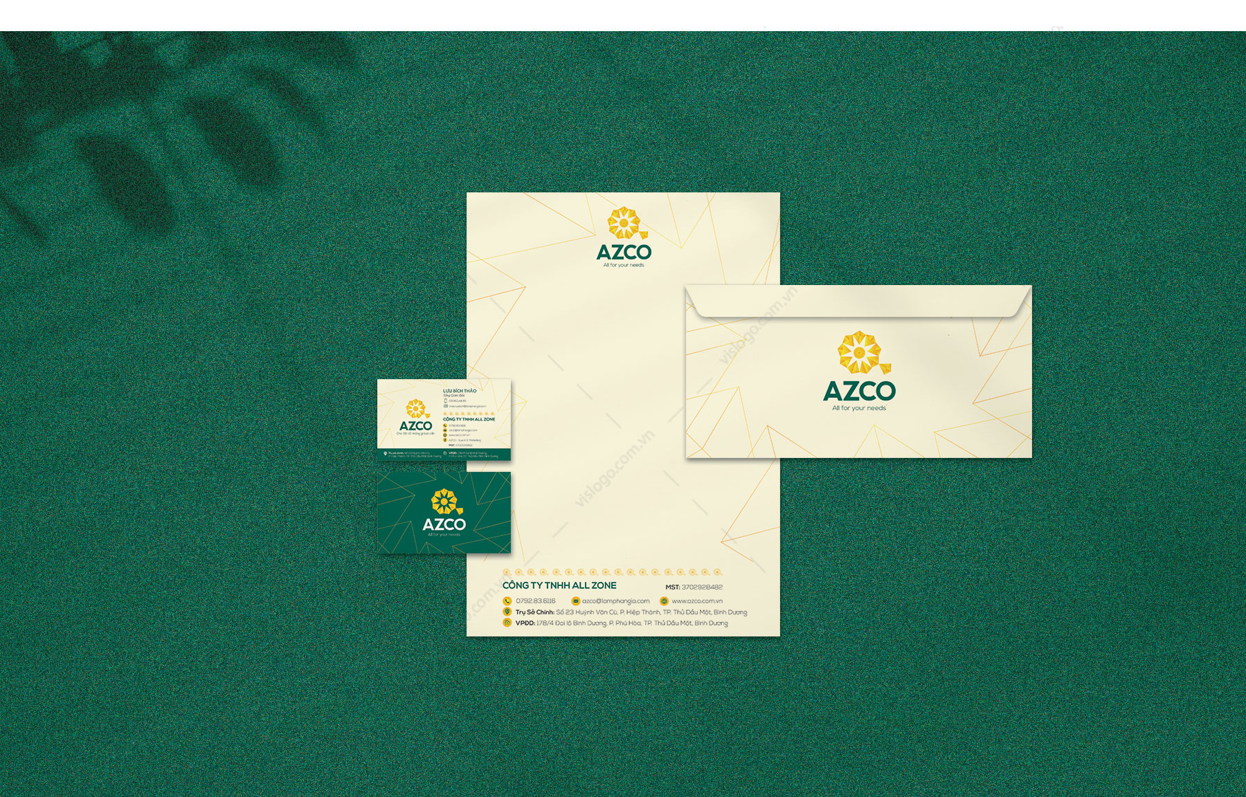 Thiết kế logo thương hiệu AZCO
