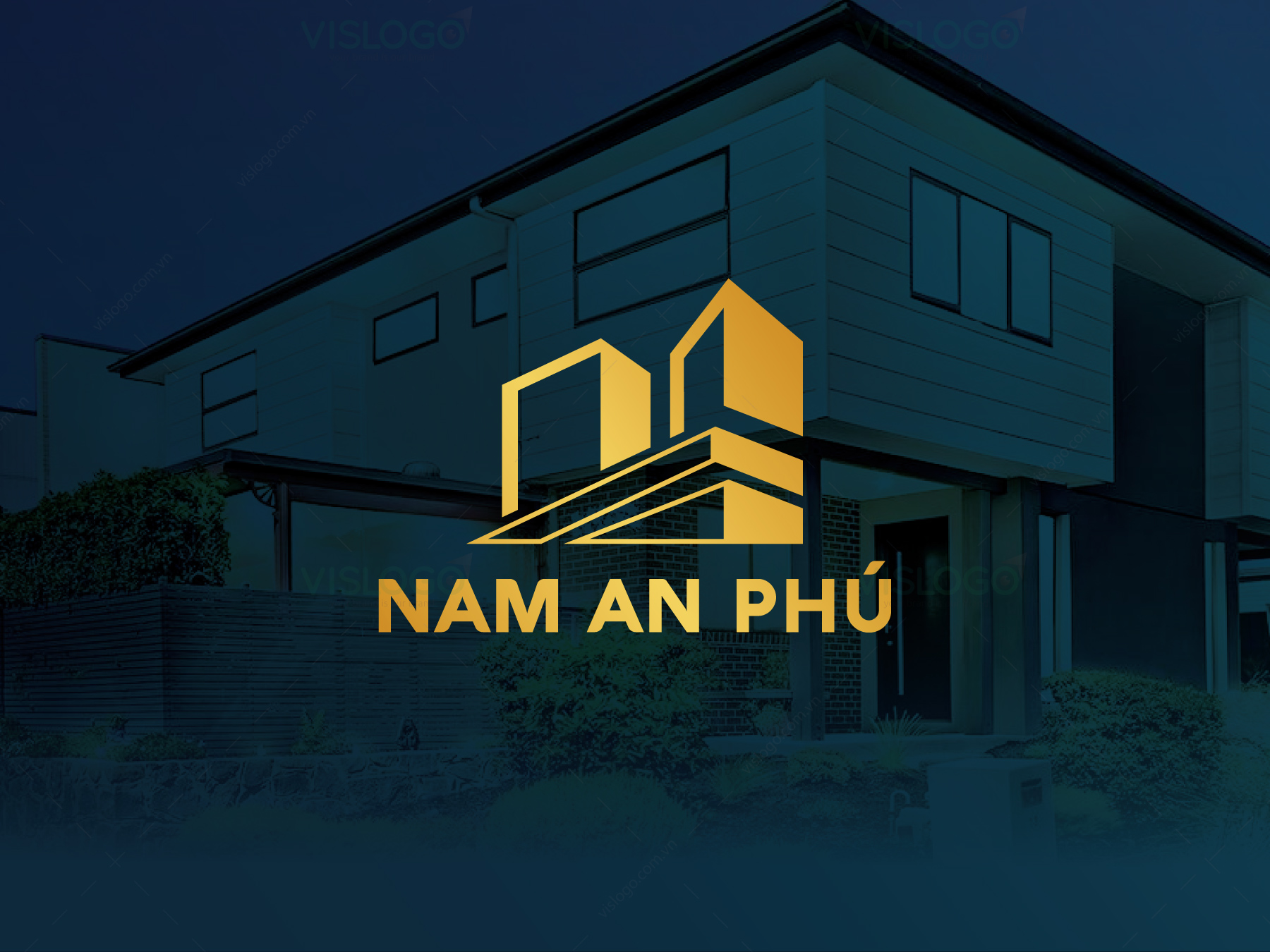 Thiết kế logo bất động sản Nam An Phú