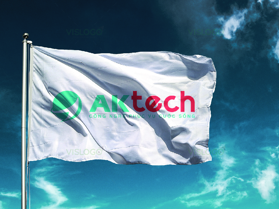 Thiết kế logo, nhận diện thương hiệu công ty khoa học công nghệ AKTECH VIỆT NAM