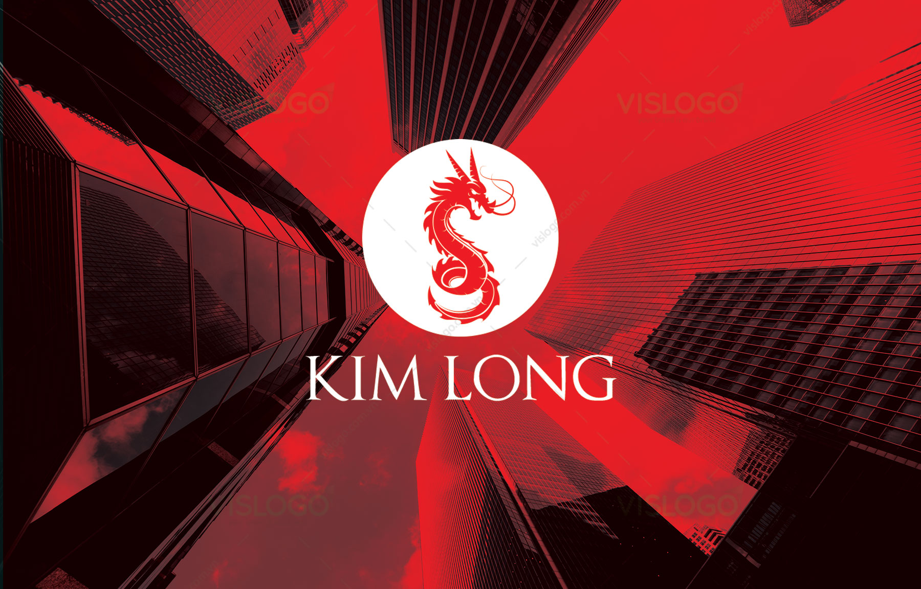 Thiết kế logo, ấn phẩm nhận diện, profile Tư vấn Xây dựng Kim Long