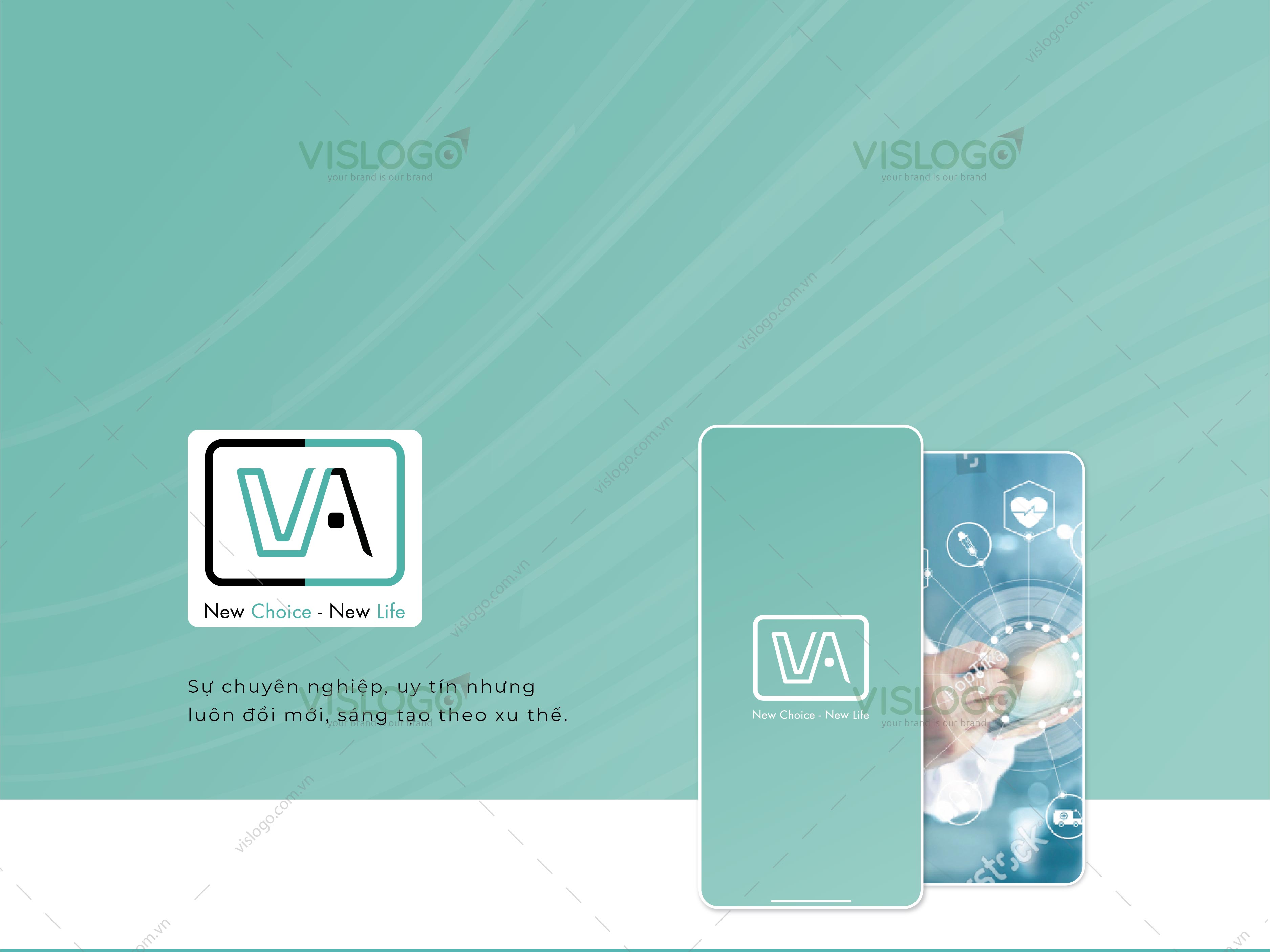 Thiết kế logo, nhận diện thương hiệu Dược VVA