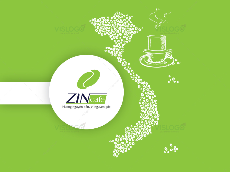 Thiết kế logo, bao bì cafe rang xay ZINCAFE