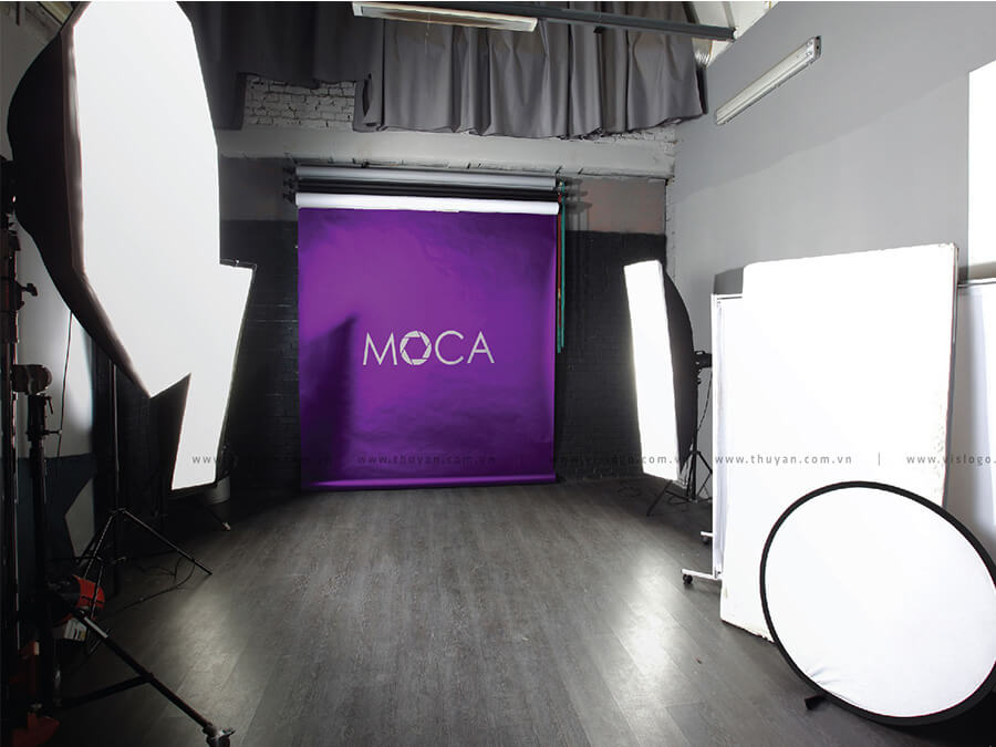 Đặt tên, thiết kế logo, CIP - Thương hiệu Moca Studio