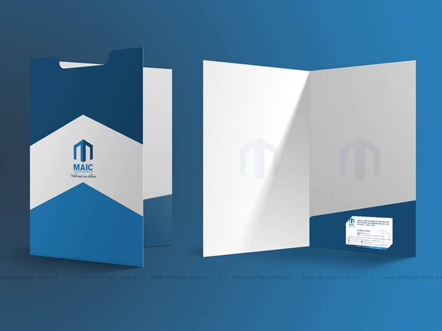 Thiết kế logo, CIP - Xây dựng và Nội thất MAIC