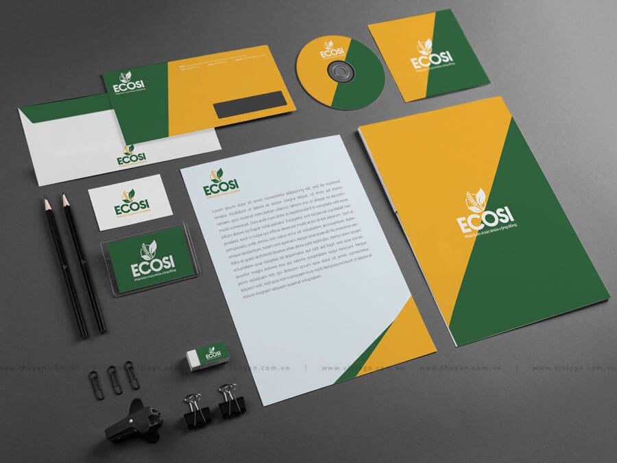 Thiết kế logo - Thương hiệu phân bón ECOSI