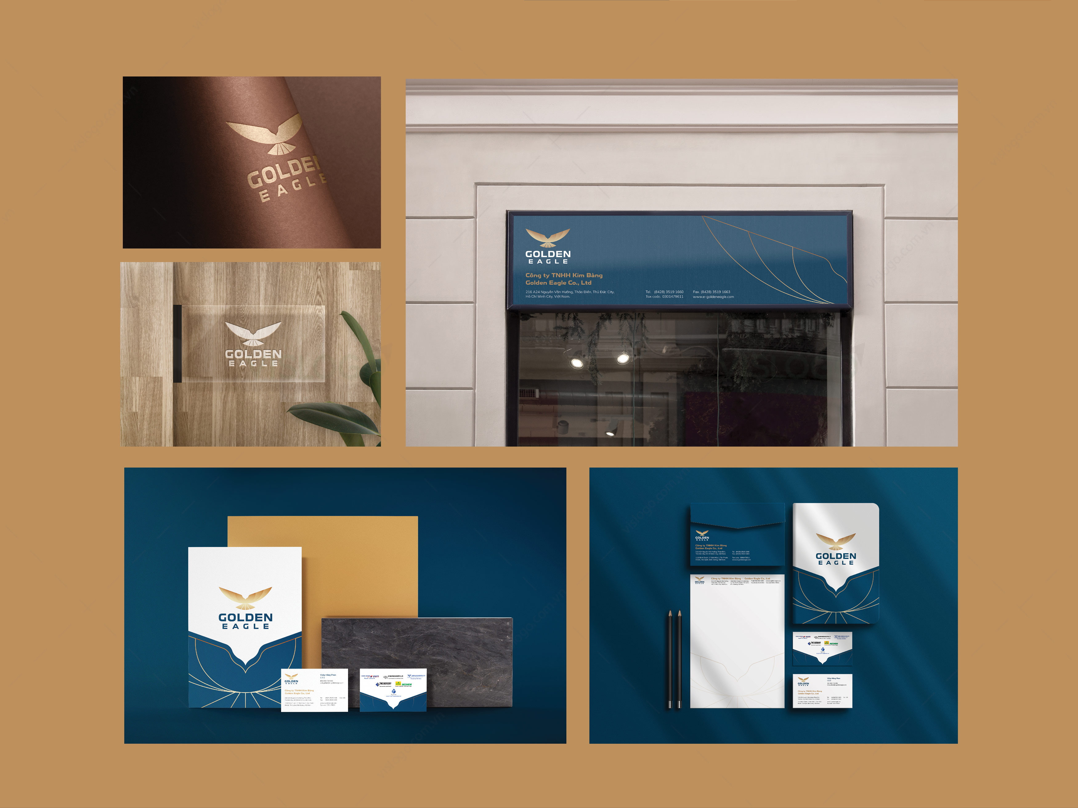 Thiết kế logo nhận diện thương hiệu Kim Bàng